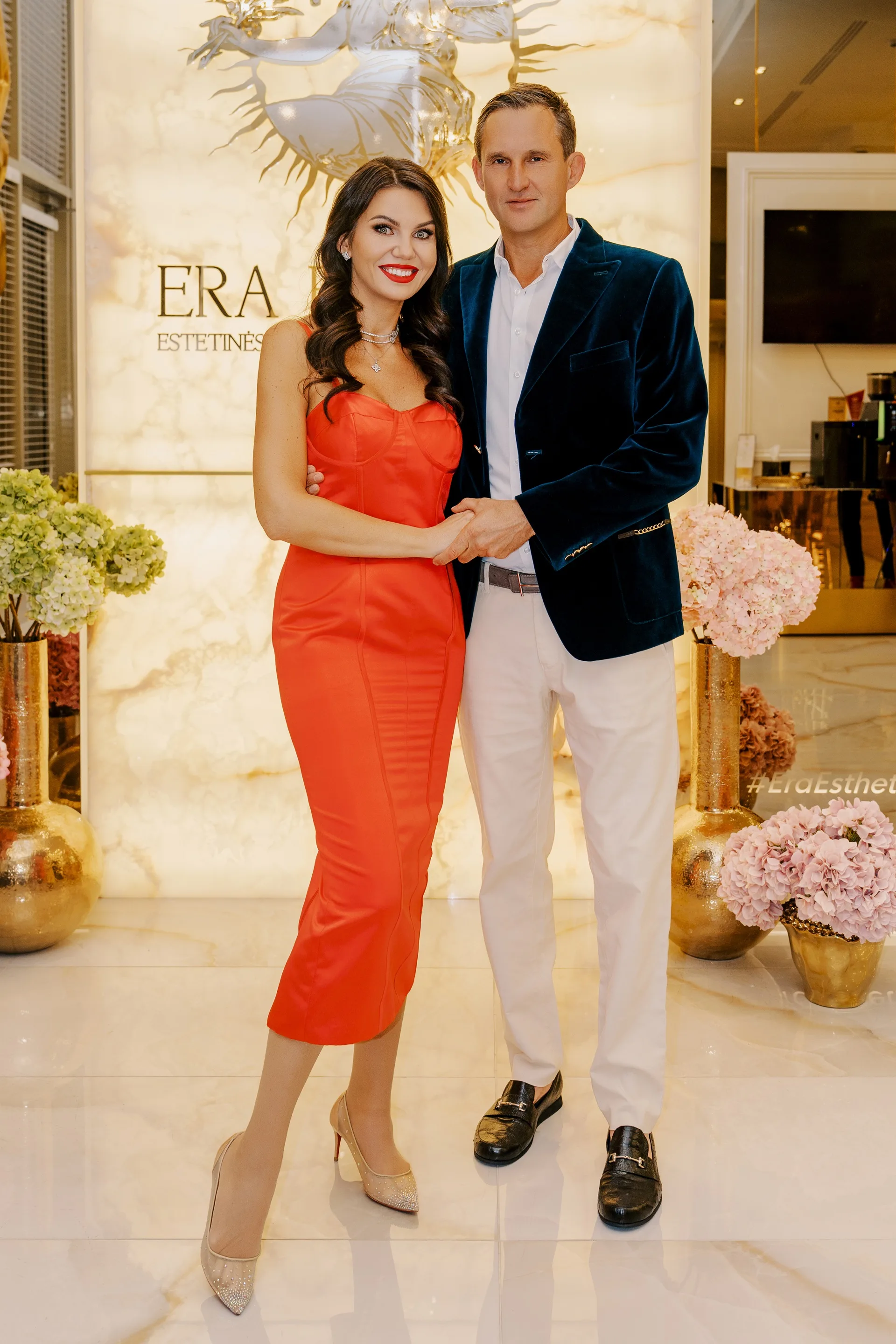 Jurgita and Vaidas Stoškai, founders of Era Esthetic Avenue
