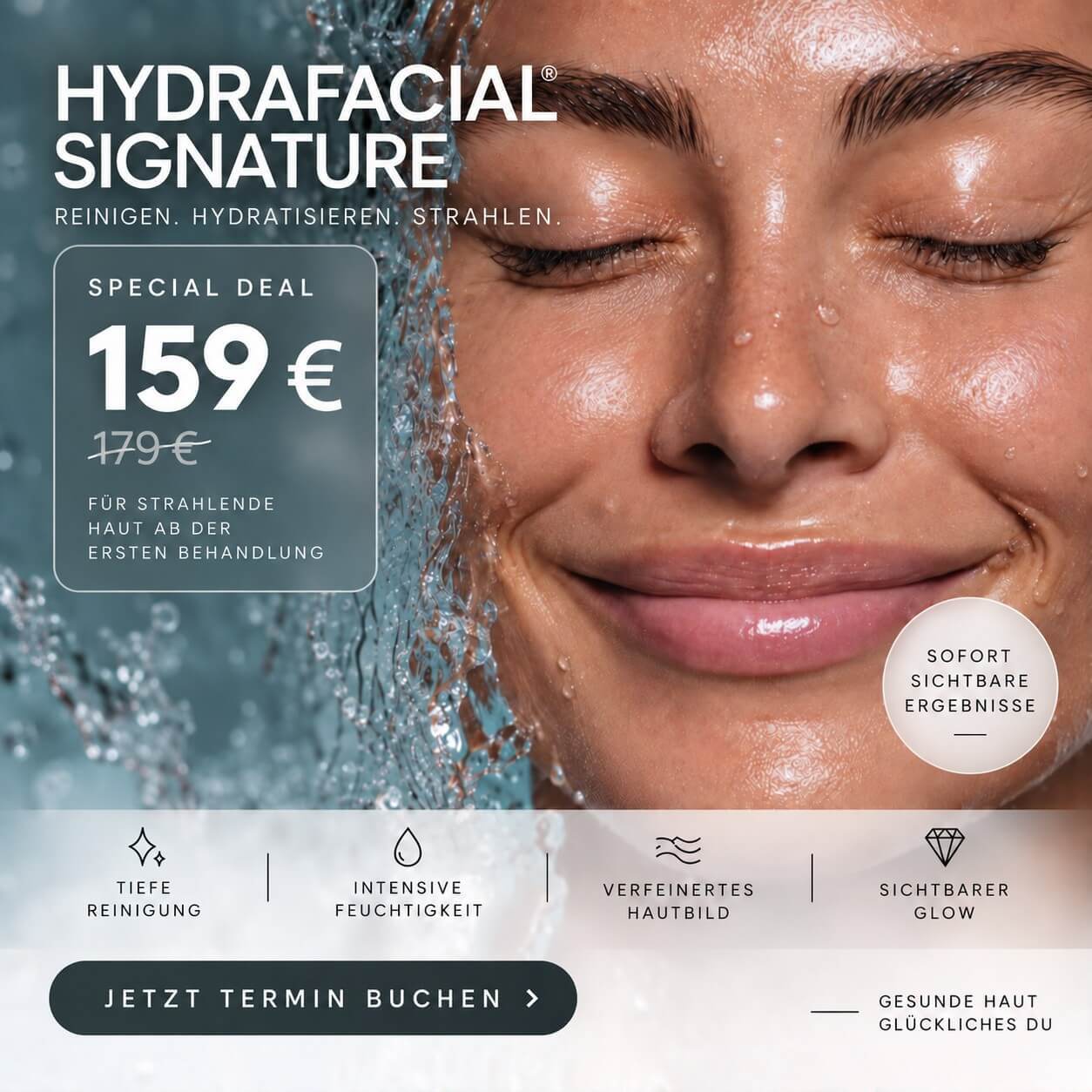 HydraFacial Behandlung in Frankfurt für strahlende Haut