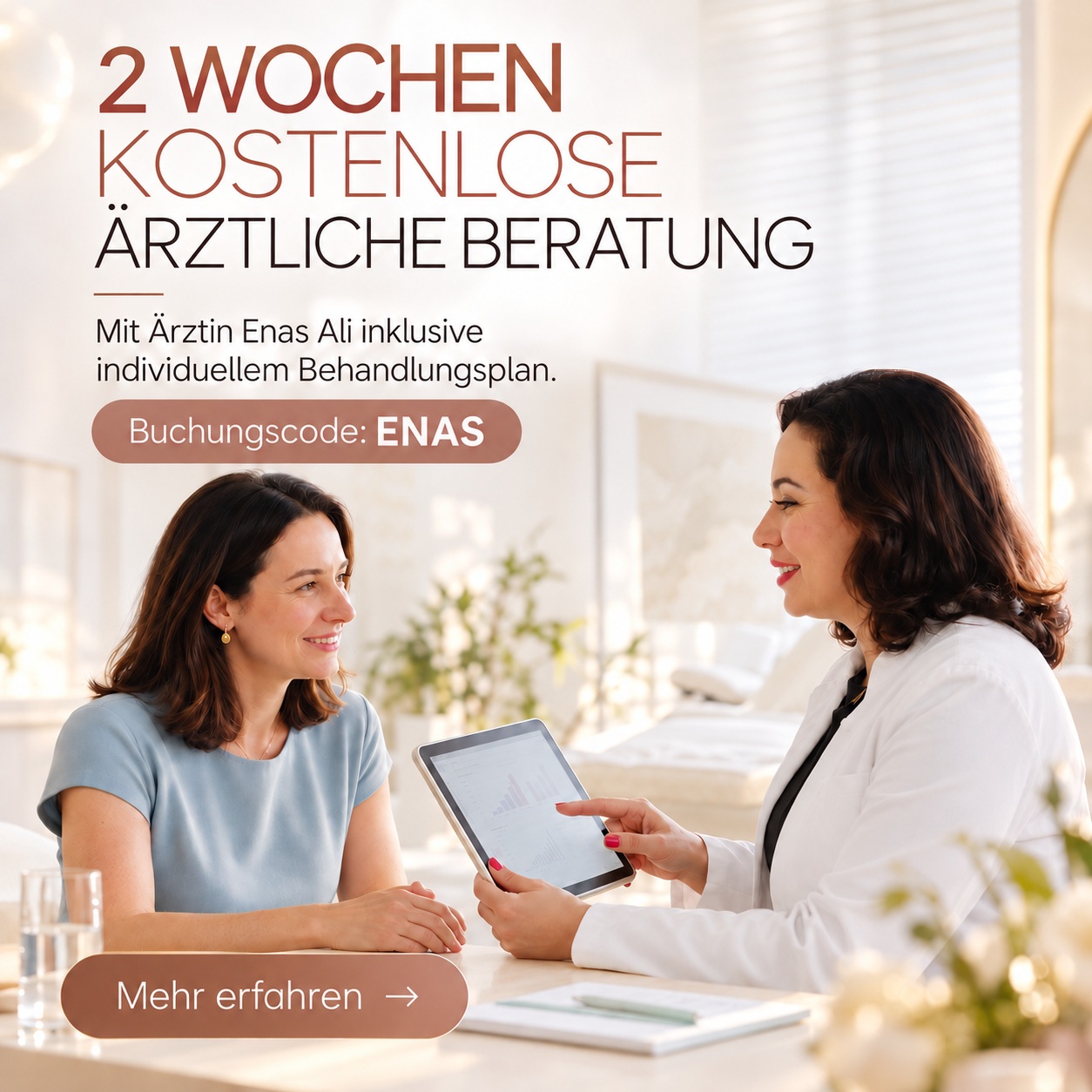 Physician Enas Ali at ERA ESTHETIC Frankfurt